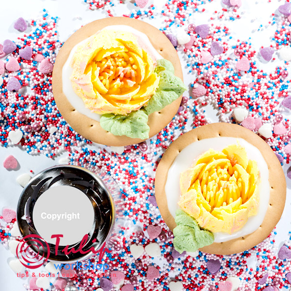 Насадка Малазийский Цветок №321 Дикая Роза | XXL размер (Russian Nozzle # 321 - Willow | XXL size | By Tulip Workshop)