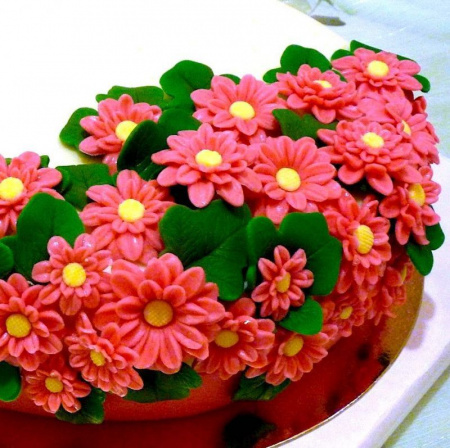 Вырубка-плунжер Маргаритки набор 4 шт