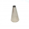 Кондитерская насадка 862 Tulip открытая звезда, Французская трубочка д.7 мм, 10 лучей