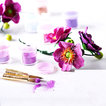 Пищевой краситель цветочная пыльца Голубая 5 гр.