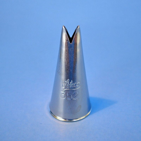 Кондитерская насадка листик розы №349, 350, 352, 353 Ateco | стандарт. размер