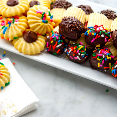 Набор кондитерских насадок 860-869, Tulip 10 шт, открытые звезды, Французские трубочки д.4-18 мм, 9-18 лучей