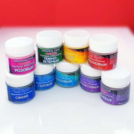 Пищевой краситель цветочная пыльца Голубая 5 гр.