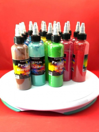 Пищевой краситель распылитель сухой 50 гр•18 шт Миррор Орнамент | Набор 18 цветов