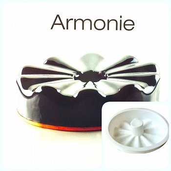 Силиконовая форма 3D для муссового торта | Армони ∅180 мм Силиконовая форма 3D для муссового торта | Армони ∅180 мм