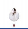 Кондитерская насадка 98 Tulip™ лента с зубчиками ракушка (Shell Basketweave) малая, прорезь 10 мм