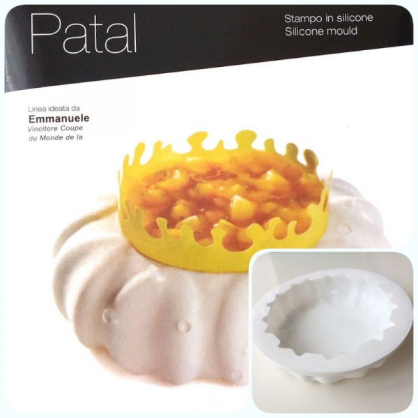 Силиконовая форма 3D для муссового торта | Петал ∅165 мм Силиконовая форма 3D для муссового торта | Петал ∅165 мм