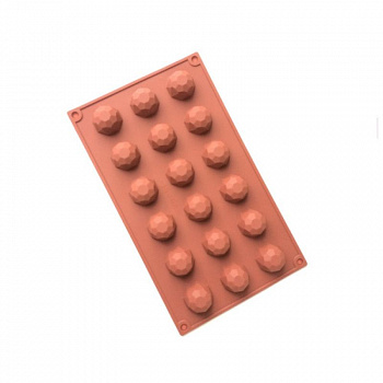 Форма для выпечки силиконовая Диамант 18 фигур Форма для выпечки силиконовая Диамант 18 фигур